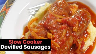 Slow Cooker Devilled Sausages [upl. by Tnemelc]