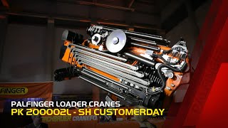 PALFINGER Loader Cranes  PK 200002LSH Customerday English [upl. by Kilgore]