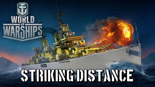 World of Warships  Striking Distance [upl. by Ecirahs]