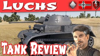 Luchs WOT Blitz Tank Review  Guide Tier 4 German Light  World of Tanks Blitz [upl. by Auqinet628]