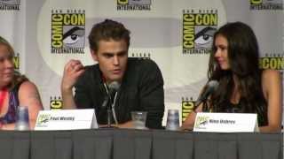 The Vampire Diaries Cast At TV Guides Yacht Party Comic Con 2013 Interview [upl. by Leacock]