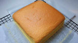 COTTON SOFT CASTELLA CAKE l Pinoy juicy bites [upl. by Eikcim230]