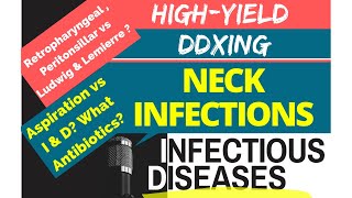 Differential Diagnosis and Management of Neck Infections 2023 update [upl. by Ailicec]