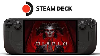 Diablo 4 Steam Deck  FSR 20  SteamOS 35 [upl. by Jola]