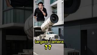 Worlds biggest digital camera 😱📸camera facts [upl. by Stoeber]