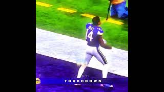 “DIGGS SIDELiNE TOUCHDOWN”🥶  Minneapolis Miracle Edit edit football vikings [upl. by Eimaral935]