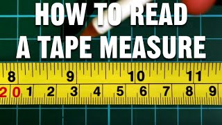 How to read a Tape Measure [upl. by Iddet]