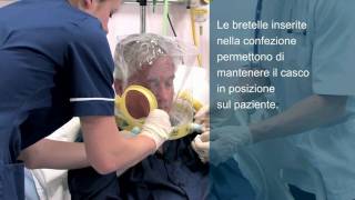 Ventilazione non invasiva NIV senza la maschera Casco Starmed [upl. by Oiramd636]