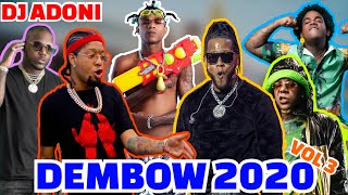 🔥 DEMBOW MIX 2020 VOL 3 🔥 LOS MAS PEGADO Y SONADO 20202021 🙀 MEZCLANDO EN VIVO DJ ADONI [upl. by Weinshienk]