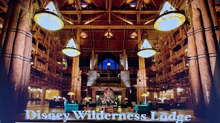 Inspired by turnofthecentury National Park lodges Disneys Wilderness Lodge Pool and Dining [upl. by Aikimat]