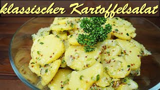 klassischer Kartoffelsalat ohne Mayonnaise [upl. by Caz]