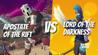 KNIGHTHOOD gameplay  Mythic Rift  Lord vs Apostate [upl. by Anilem]