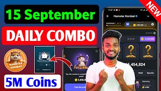 15 September Daily Combo  Hamster Kombat Daily Combo Today  15 September Daily Combo [upl. by Nitas131]