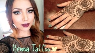 Henna Tattoo Tutorial Tips and Tricks [upl. by Yuhas]