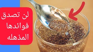 بذور الشيا و فوائدها  بذور الشيا للتخسيس ؟ بذور الشيا و مرض السكر ؟ [upl. by Ashwell]