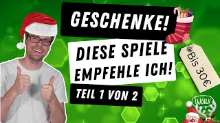 TOP 13 Gesellschaftsspiele zu Weihnachten bis 30 Euro 🎁 🎄 [upl. by Karmen]