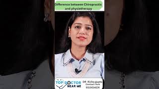 Chiropractors and physiotherapists Know more information by Dr Richa Gupta  physiotherapist [upl. by Clie]