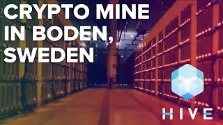 Inside A Crypto Mine in Boden Sweden [upl. by Llerrehc]