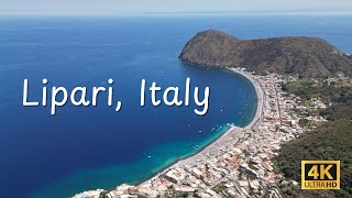 Discover Lipari Italy  Drone 4K [upl. by Lane223]