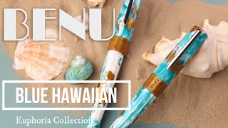 Blue Hawaiian  Fountain Pen [upl. by Cocke]