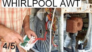 DISASSEMBLE WHIRLPOOL AWT 45 [upl. by Akinehc]