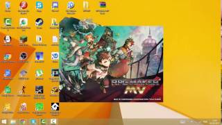 Como criar o seu primeiro jogo  Para Iniciantes  RPG Maker MV Download Grátis [upl. by Laehcor]