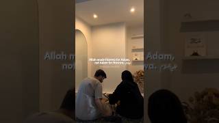 Allah made Hawwa for Adam AS 🤍  Wedding Nasheed [upl. by Kciderf]