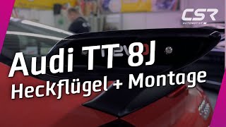 Heckflügel für den Audi TT 8J Montageanleitung [upl. by Nets]