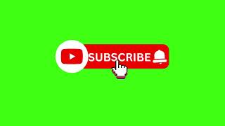 Subscribe Button Green Screen  TOP YOUTUBE FACEBOOK AND INSTAGRAM GREEN SCREEN VIDEOS NO COPYRIGHT [upl. by Eeluj638]