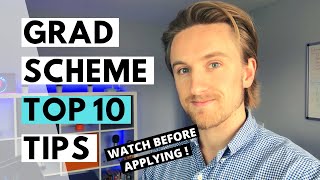 GRADUATE SCHEMES  TOP 10 TIPS  Grad Jobs UK 2021 TIPS [upl. by Lanevuj]