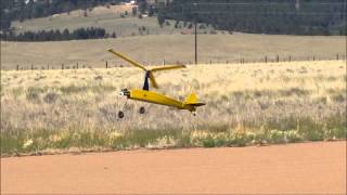 RC Autogyro Incident Butte Plane Nutz [upl. by Elesig433]