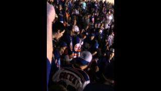 Islanders vs rangers crowd fight 12715 [upl. by Wahl]