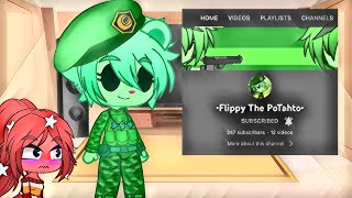 Flippy And Flaky React To Two Videos Of My Girlfriend Lazy QQ [upl. by Aicirt691]