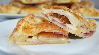 Empanada de Dátiles y Bacon con Masa de Hojaldre [upl. by Cardon857]