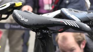 SPECIALIZED VENGE amp TARMAC OF TINKOFF SAXO AT MILANOSANREMO 2014 [upl. by Hekker]