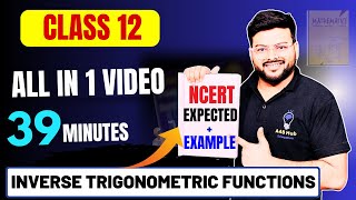 Expected and Repeated Question of Inverse Trigonometric Function I Class 12 I NCERT Expected Q [upl. by Maro]