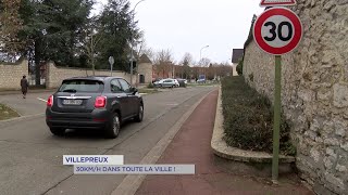 Yvelines  Villepreux  30kmh dans toute la ville [upl. by Reta]