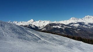 1 Горнолыжный курорт Пила Валлед’Аоста Италия  Pila Valle dAosta Italy [upl. by Myrwyn]