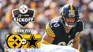 Steelers Kickoff Steelers vs Cowboys Week 5 Game Preview  Pittsburgh Steelers [upl. by Witkin173]