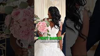 First dance wedding songs for brides shorts blackweddings [upl. by Grannie]