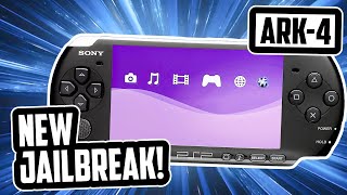 NEW Jailbreak Your PSP With Ark 4  No PC Needed [upl. by Idnerb]