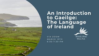 An Introduction to Gaeilge The Language of Ireland [upl. by Yelena]