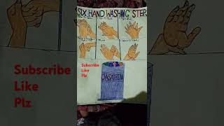 Six Hand Washing Steps 🙏🤲🫸🫷🫴🫳🫱🫲🤜🤛 Like kar dena please mere you tube channel 🙏 plz 🙏 plz 🙏🥺 [upl. by Dael621]