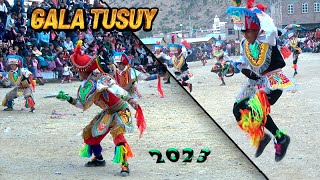 DANZA DE TIJERAS 🥳 KAWSAQ YAWARNINCHIK 🎉 GALA TUSUY 2023 🪈 [upl. by Neyut]