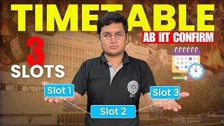 3Slot BAAP Timetable to Kill Any Exam [upl. by Wheeler]