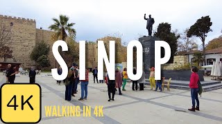 Walk in Sinop Turkey 4k Resolution City Walking Tour Black Sea Cities Karadeniz [upl. by Peppel644]