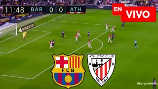 🔴 Athletic Club Bilbao vs Barcelona EN VIVO  Liga Española [upl. by Enytsirk]