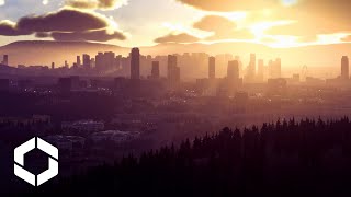 The Perfection of the Megalopolis in Cities Skylines 2  Palmsland Final Cinematic Video [upl. by Orpha]