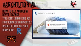 How to Fix Revit quotThe License manager is not functioning or is improperly installedrevit will quot [upl. by Acinorej]