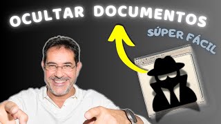 😎OCULTAR DOCUMENTOS dentro de OTRO DOCUMENTO ✅ [upl. by Ethbun390]